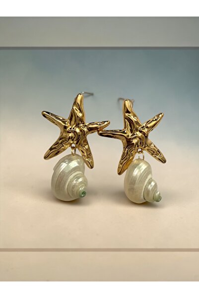 Bo Takı ve Aksesuar Sea shell earrings