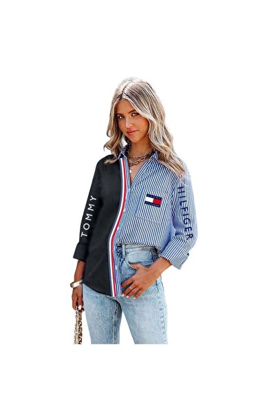 Tommy Hilfiger Curve . قميص رياضي نسائي من تومي هيلفيغر للموسم الجديد.