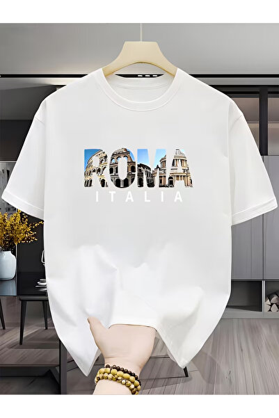 bellanova Tricou cu imprimeu de lux Infinite White Lines