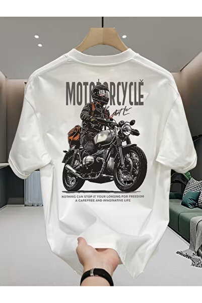 bellanova Ατελείωτες λευκές γραμμές Πολυτελές μπλουζάκι με στάμπα