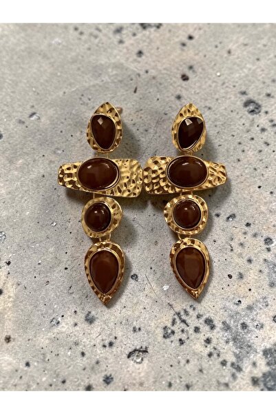 Bo Takı ve Aksesuar Vintage Earrings 7cm