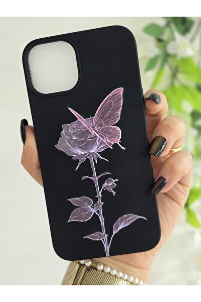 ARTEBA Global iPhone 11 Rose Butterfly Pattern Premium Launch Phone Case
