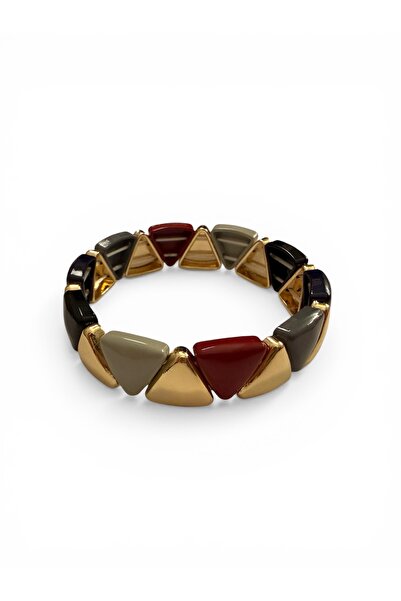 Bo Takı ve Aksesuar Vip Quality Bracelet with Colored Rubber