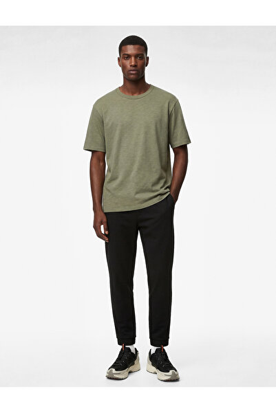 Koton Regular Fit Short Sleeve Cotton Basic Crew Neck T-Shirt