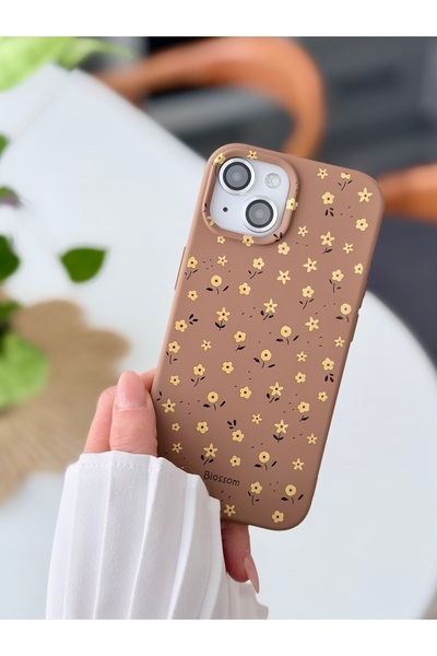 ARTEBA Global Iphone 11 pro max brown floral pattern premium launch phone case