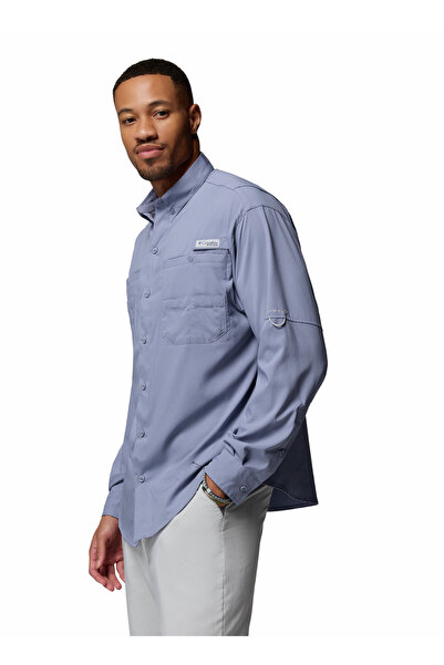 Columbia FM7253 TAMIAMI II LS SHIRT Mor Normal Düz Erkek Gömlek
