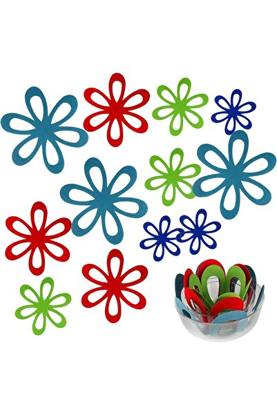 Arabest 20 PCS in 4 sizes-Flower Designed Glass Bowl Dividers,for Stacking & ...