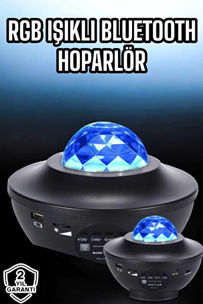 Genel Markalar özssa Projektör Yıldız Gece Lambası Disko Topu Bluetooth Bağla...