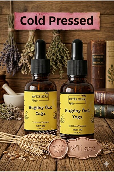 Antik Şifa مستخلص القمح النقي 100% - 20 مل × 2 فراسان