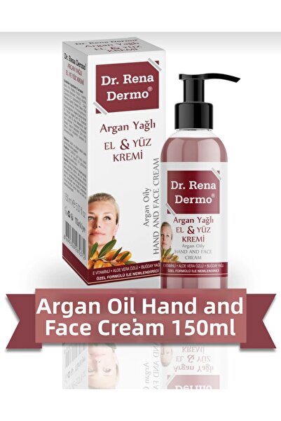 Dr.Rena كريم لليدين والوجه بزيت الأرغان