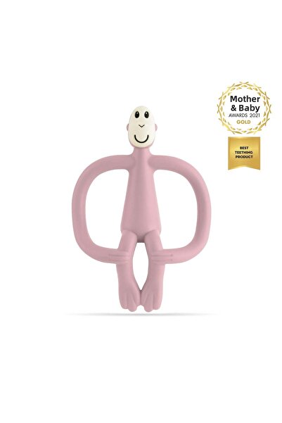 Matchstick Monkey Silicone Teether / Monkey (Pink)