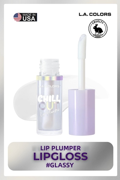 L.A Colors Chill Out Plumper - Plumping Lipgloss # Clg467 Glassy
