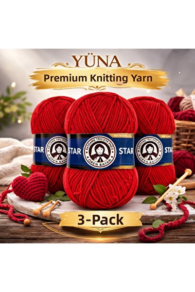 Ören Bayan كارديجان ستار متوسط ​​السمك مكون من 3 قطع، وشاح محبوك للأطفال، 033...