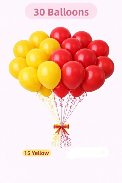 BKMC PARTY 👉   "30 Pieces Mixed Color Balloon Set" |   Premium Party, Birthd...