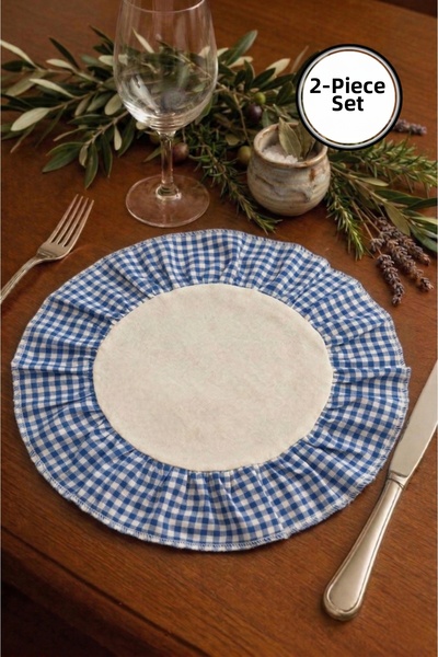 Soft Kare سُبلا كتان بحواف مطرزة |   خدمة أمريكية عالية الجودة |   عرض المنزل...