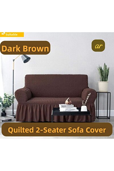 ARTUÇ Bürümcük Sofa Cover (One Piece) for 2 People, Elasticized Standard
