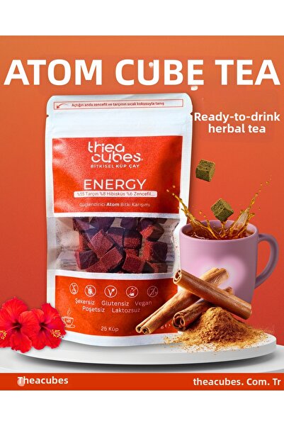 Thea Cubes الطاقة (شاي ذرة خالي من السكر)