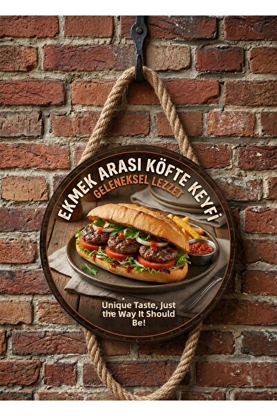 Mayeka Ornament decorativ din lemn pentru ușă de perete, pentru cafenele, caf...