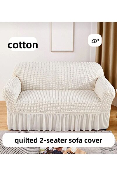 ARTUÇ Bürümcük Sofa Cover (One Piece) for 2 People, Elasticized Standard