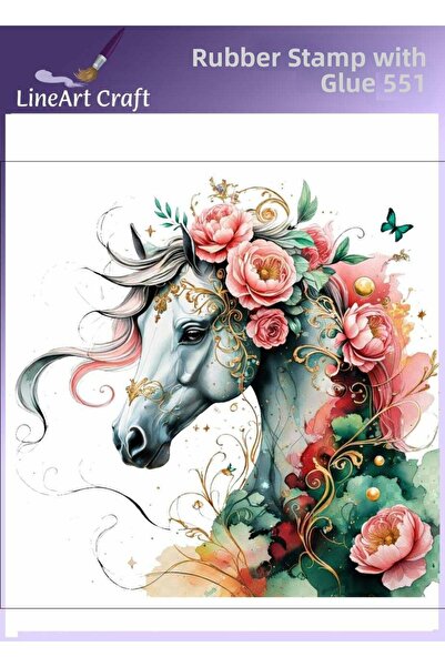 LİNEART Iron-On Rubon Transfer Printing for Wood & Fabric Transfer No:Rb551-3...