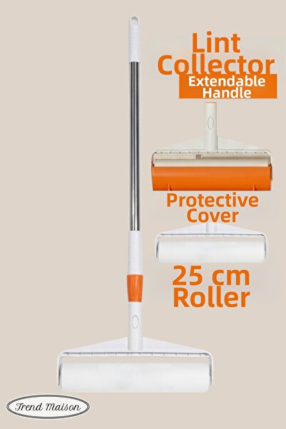 Trend Maison Tm-0402 Pet Hair Collection Tool Extendable Handle Hair Collecto...