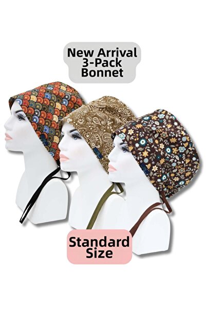 doktorbonem Στάνταρ μέγεθος, πακέτο 3 τεμαχίων, πολύχρωμα σάλια χακί, λουλούδ...