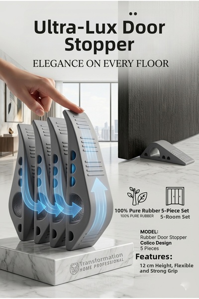 Transformacion Гумена тапа за врата Colico Design 5 броя 574