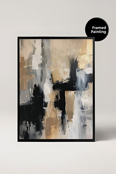 House Gorgeous Αφηρημένη διακοσμητική ζωγραφική με πλαίσιο, Διακόσμηση τοίχου...