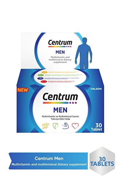 Centrum فيتامينات متعددة للرجال 30 قرصًا