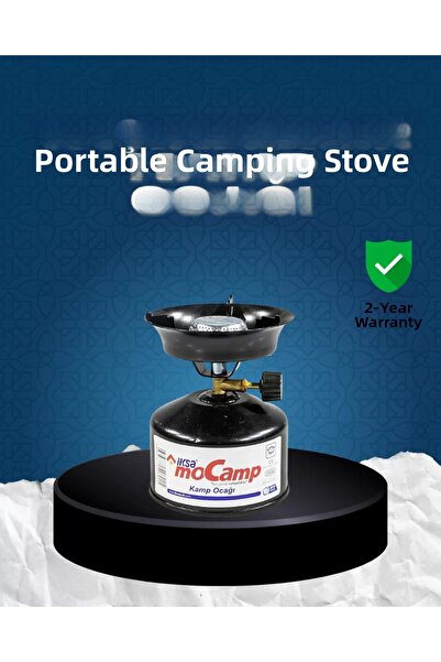 Epilons Set aragaz de camping portabil cu tub și suport de echilibru