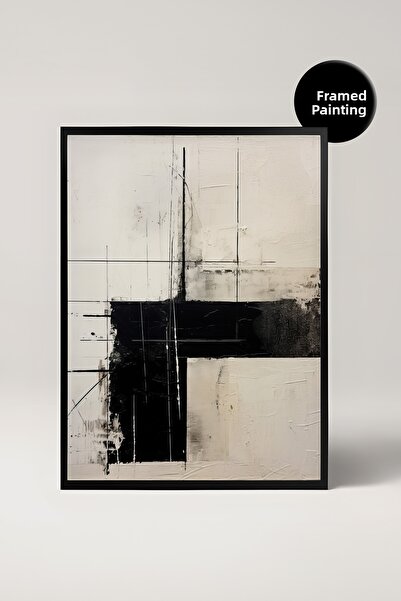 House Gorgeous Αφηρημένη διακοσμητική ζωγραφική με πλαίσιο, Διακόσμηση τοίχου...