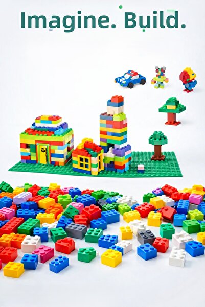 do toys Do Briks Parts Compatible with 2X2 Classic and City - 100 Pieces in M...