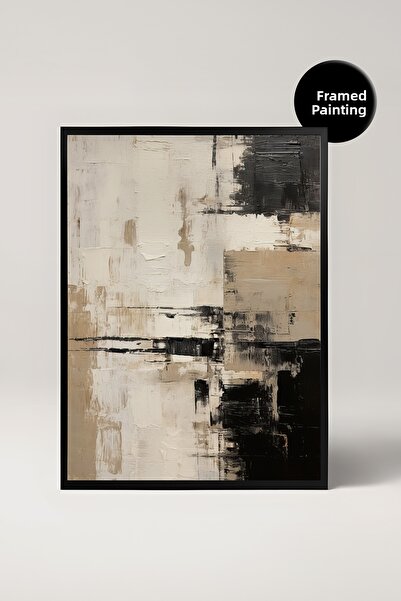 House Gorgeous Αφηρημένη διακοσμητική ζωγραφική με πλαίσιο, Διακόσμηση τοίχου...