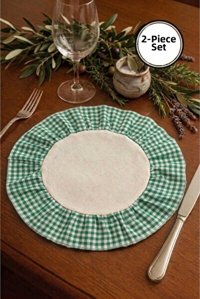 Soft Kare سُبلا كتان بحواف مطرزة |   خدمة أمريكية عالية الجودة |   عرض المنزل...