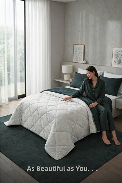 KADINCA Bio Series ® |   Aloe Vera Quilt Single Size 155X215 cm |   Cotton | ...