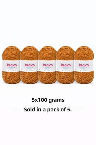 Bravo Respect 45 Cinnamon 100Gr 230Mt Knitting Yarn
