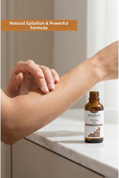 muvilab Ant Egg Oil Hair Reducing and Waxing Depilatory Serum 2 Pieces
