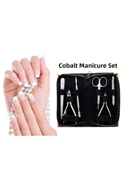 PRODİVA Manicure & Pedicure Set for Individual Use 6 Pieces with Bag