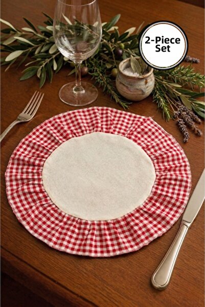 Soft Kare سُبلا كتان بحواف مطرزة |   خدمة أمريكية عالية الجودة |   عرض المنزل...