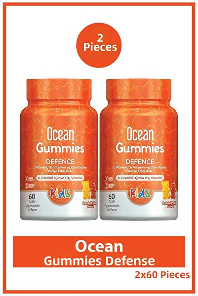 Ocean Gummies Defense 60 Pieces Chewable Form 2 Pieces
