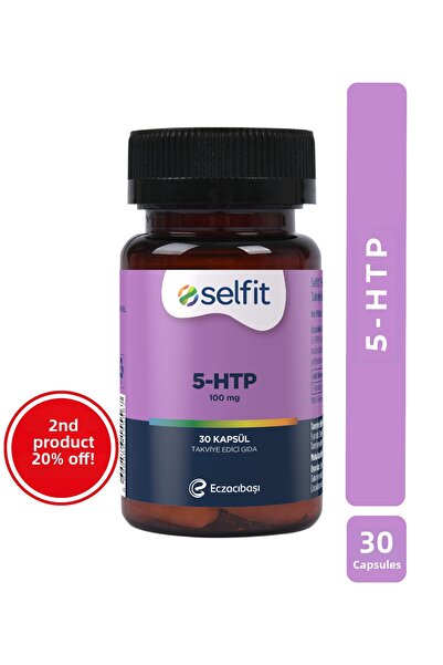 Selfit 5-HTP 100 مجم، 30 كبسولة مكملة