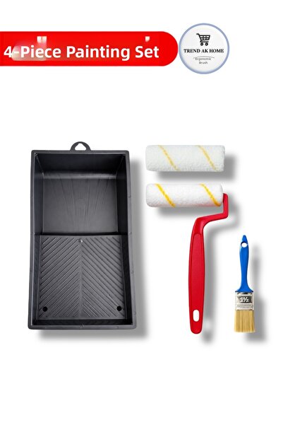 Polisan Practical Paint Application Set-Luxury Paint Set-Roller-Cutting Brush...