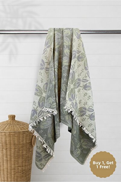 Ellia Soft Prosop de muselină bumbac 100% Prosop de plajă Prosop de baie cu t...