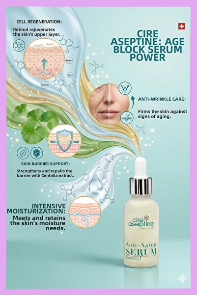 CIRE ASEPTINE Anti Aging Face Serum 30 ml - Age Block!