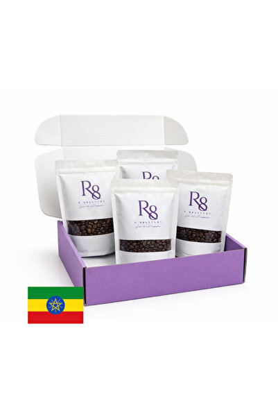 Roastery8 صندوق رباعي اثيوبي من نوع قوجي 250 جم × 4