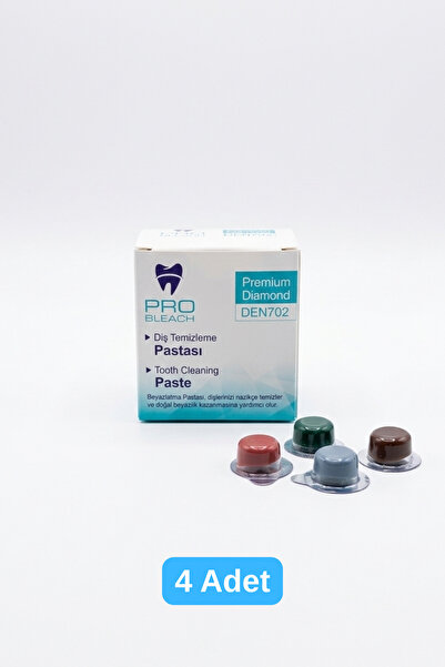 pro bleach Elmas Partiküllü Diş Temizleme Pastası 4 Adet | Yoğun Beyazlatıcı ...