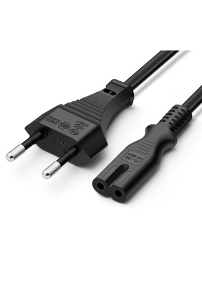 Derwell 3 Metre C7 Güç Kablosu Ps2/ps3/ps4/xbox One S/radyo/tv Işıldak Uyumlu 3m Power Elektrik Kablosu