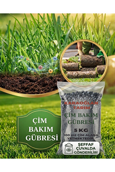 6-Piece Mixture Grass Care Fertilizer Supports Germination Revives Yellowing Regions 5 Kg