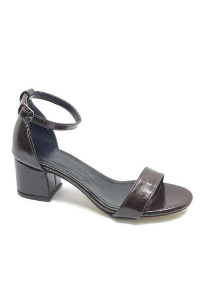 Kids Club Shoes Mehtap Kırışık Τεχνητό δέρμα Χαμηλό Τακούνι Μονό Λουράκι Γυνα...