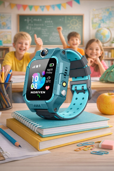 Noriyen Yeni Nesil 2026 Model Kız ve Erkek Çocuk Akıllı Kol Saati - Yeşil